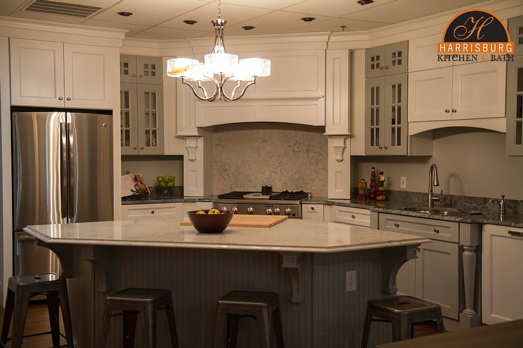 interesting kitchen island design